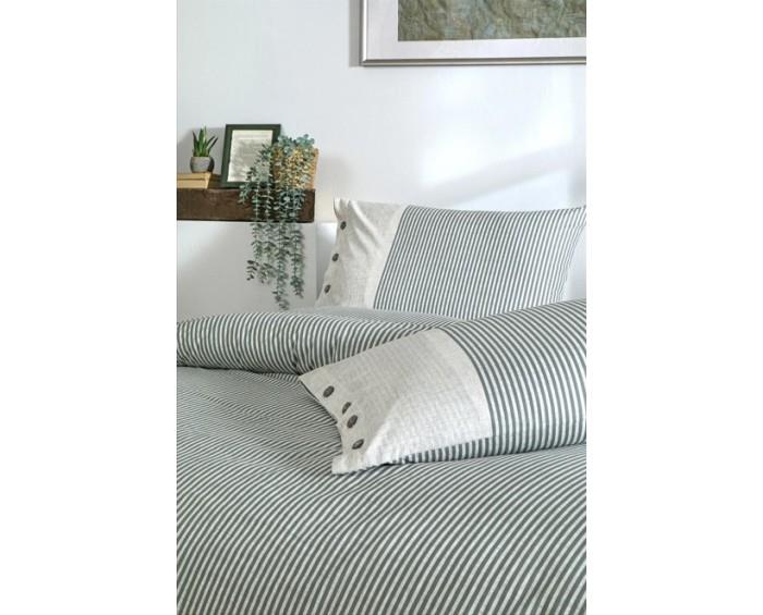 Özdilek Natural Lıne Çift Kişilik Nevresim Takımı YeşilNEVRESİM TAKIMI Ç.K