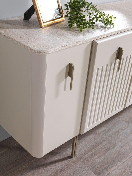 MODASEL PERA YEMEK ODASI TAKIMI-ÜNİTELİModern Yemek Odası Takımı