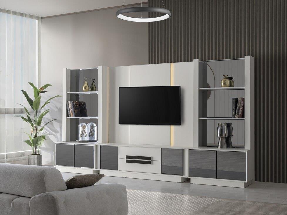 Vize Moda(Modena) Yemek Odası Takımı-(6 Ad.Sand+Ünite Dahil)Modern Yemek Odası Takımı