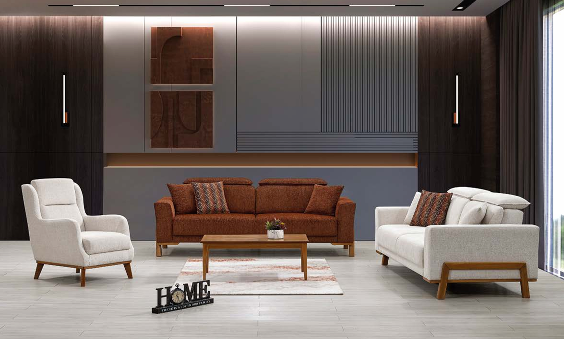 RAHAT OKYANUS 3+3+1 KOLTUK TAKIMIModern Koltuk Takımı