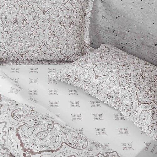 Taç 3254 Saten Çift Kişilik Nevresim Takımı Cassandra GrıNEVRESİM TAKIMI Ç.K