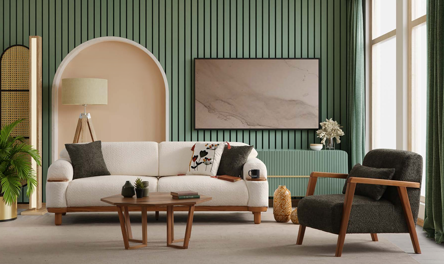 İPEĞİM BOHEM 3+3+1 KOLTUK TAKIMIModern Koltuk Takımı