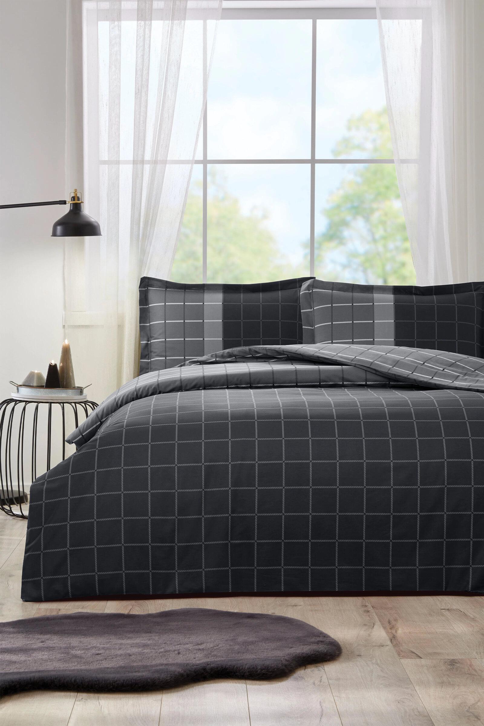 Özdilek Nera Çift Kişilik Fitted Nevresim Takımı SiyahNEVRESİM TAKIMI Ç.K