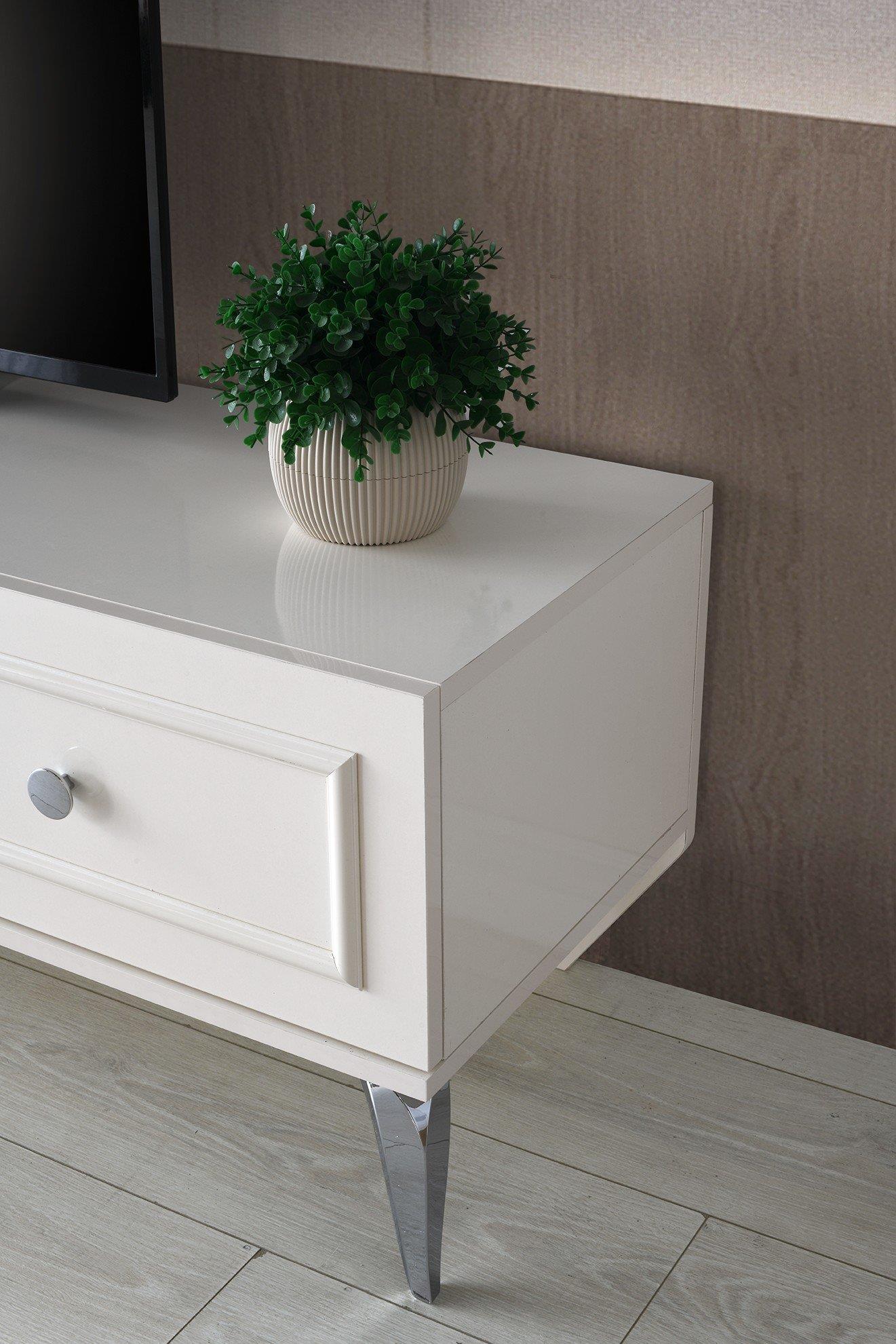 Vize Viyana Yemek Odası Takımı-(6 Ad.Sand+Ünite Dahil)Modern Yemek Odası Takımı