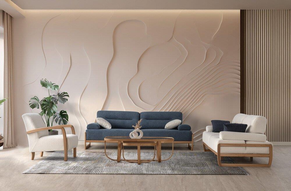 AKYOL DENİZ 3+3+1 KOLTUK TAKIMIModern Koltuk Takımı