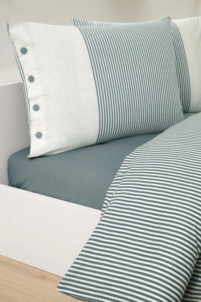 Özdilek Natural Lıne Tek Kişilik Nevresim Takımı MaviNEVRESİM TAKIMI T.K