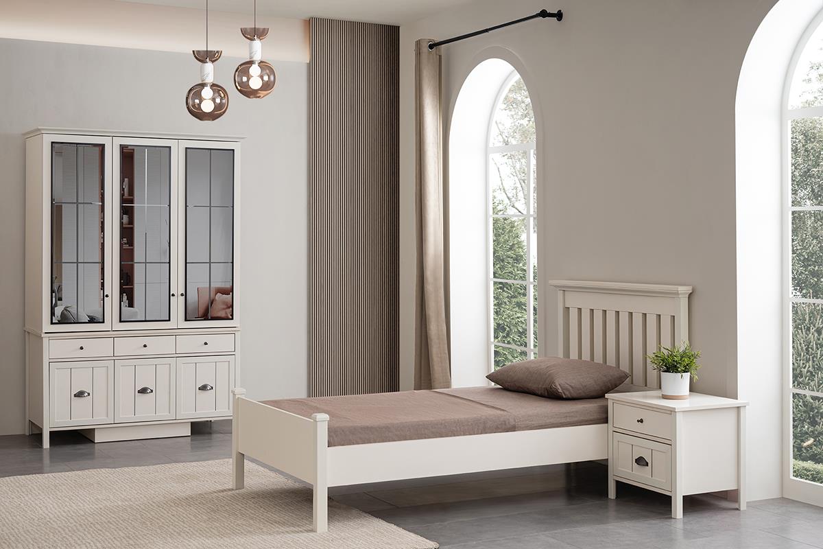 Seven Gize 100*200 Karyola(Başlık Dahil)Karyola - Başlık