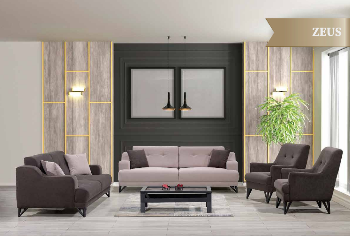Döşek Zeus 3+3+1 Koltuk TakımıModern Koltuk Takımı