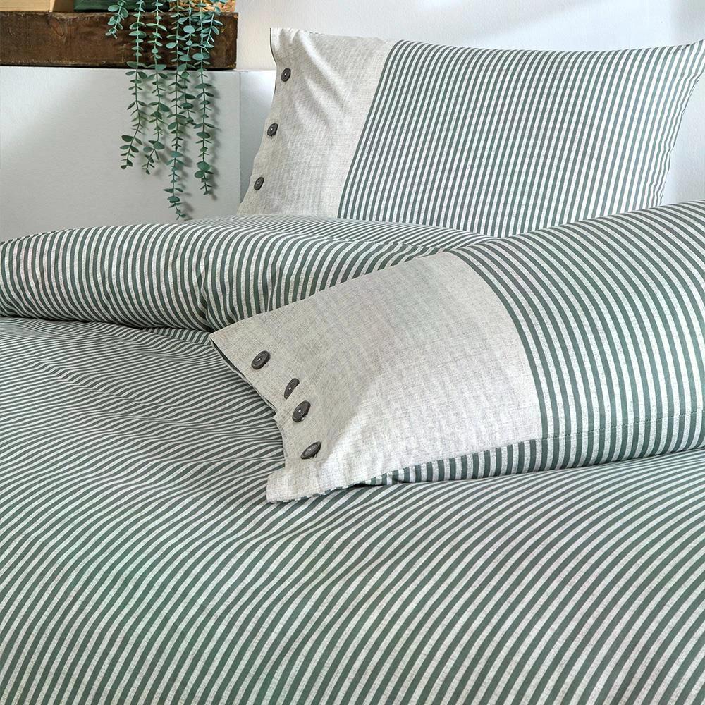 Özdilek Natural Lıne Tek Kişilik Nevresim Takımı YeşilNEVRESİM TAKIMI T.K