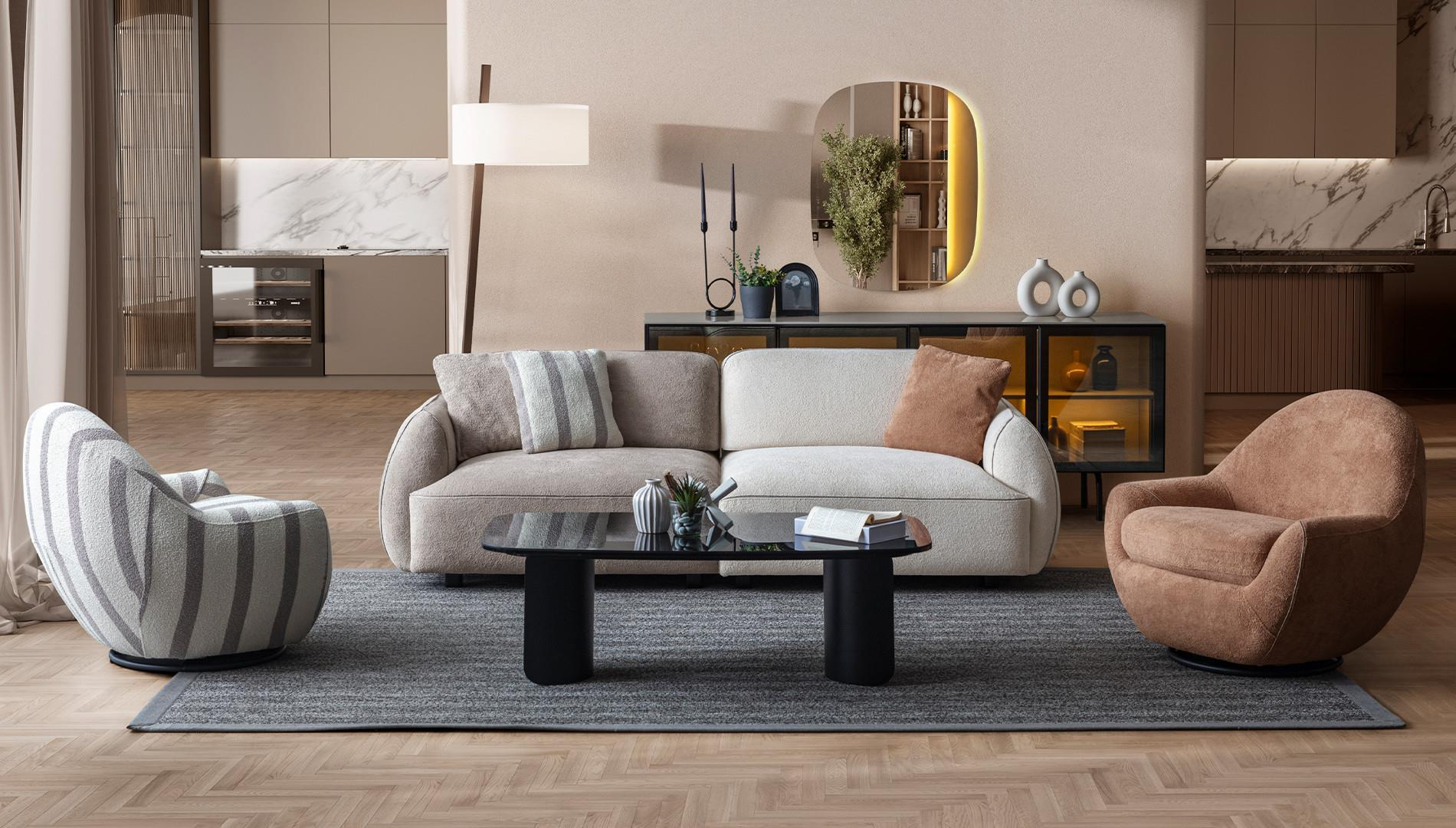 GALA ZENITH 3+3+1 KOLTUK TAKIMIModern Koltuk Takımı