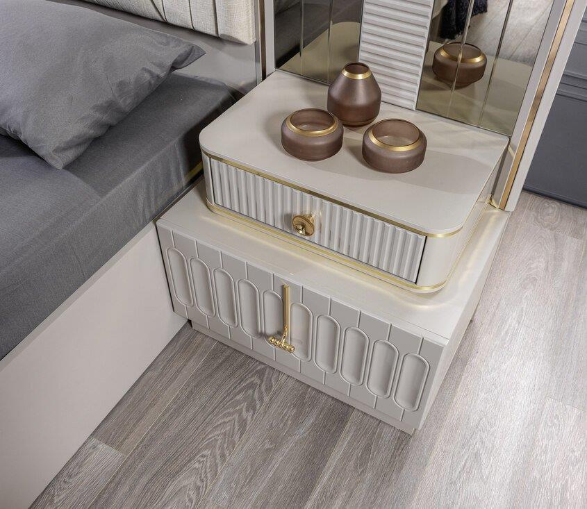 MODASEL ATLAS YATAK ODASI TAKIMI-BAZALIModern Yatak Odası Takımı