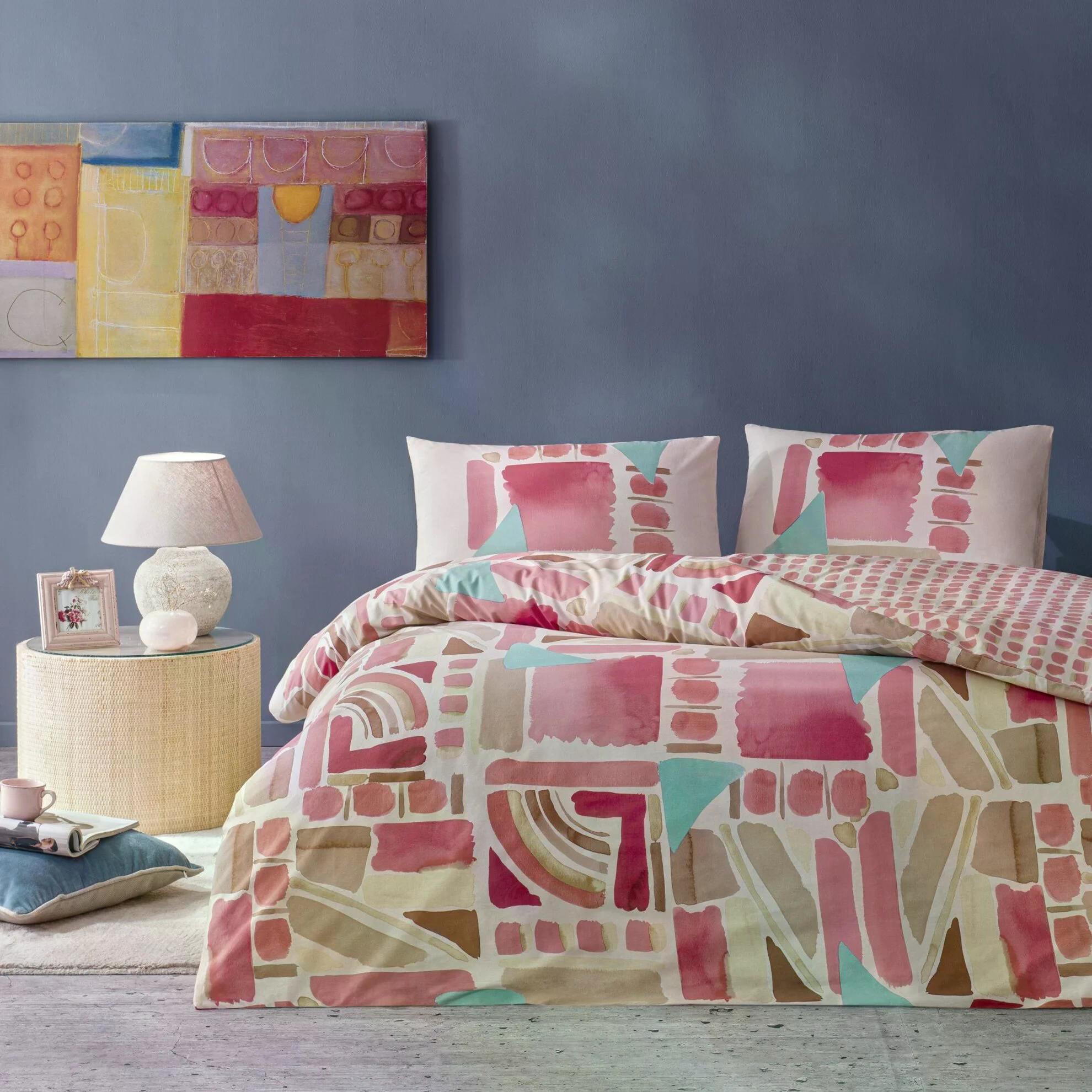 Taç 3518 Çift Kişilik Nevresim Takımı Holden PembeNEVRESİM TAKIMI Ç.K