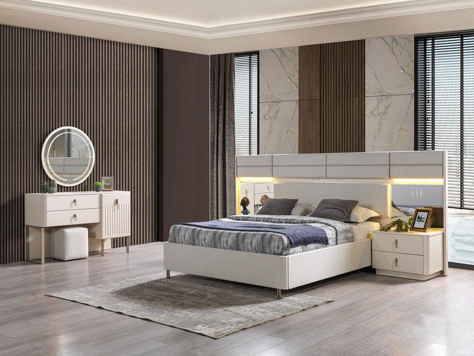 MODASEL PERA YATAK ODASI TAKIMI-BAZALIModern Yatak Odası Takımı