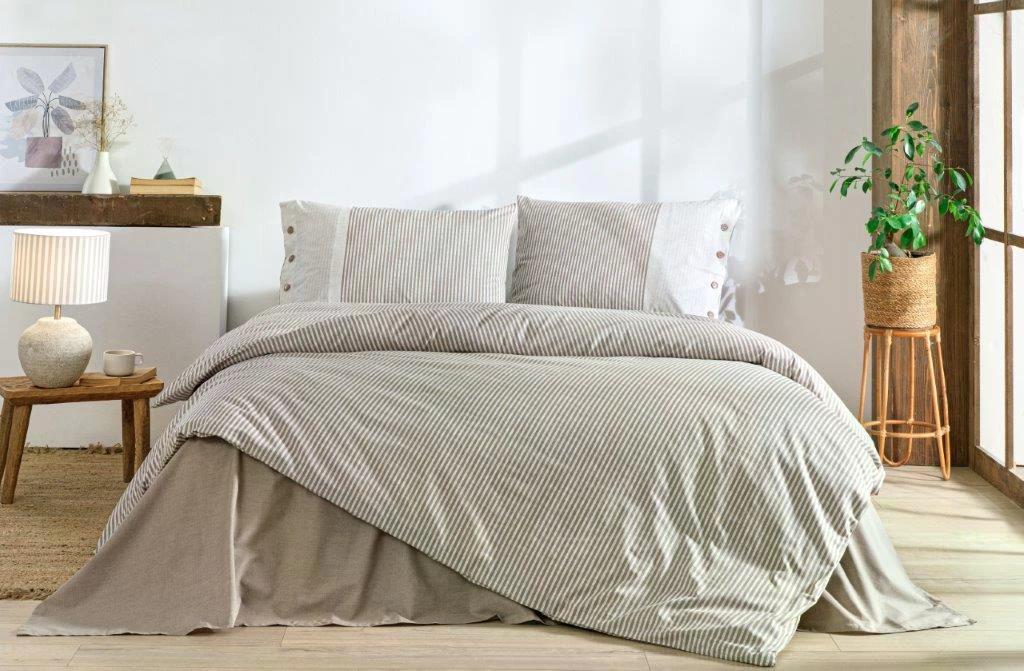 Özdilek Natural Lıne Tek Kişilik Nevresim Takımı BejNEVRESİM TAKIMI T.K