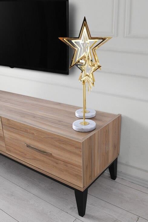 Vize Zen Yemek Odası Takımı-(6 Ad.Sand+Ünite Dahil)Modern Yemek Odası Takımı