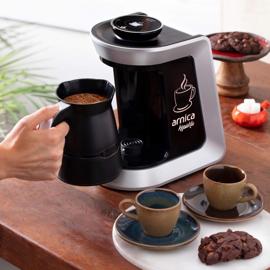 Arnica IH32041 Köpüklü Pro Kahve Makinesi - SilverKahve Makineleri