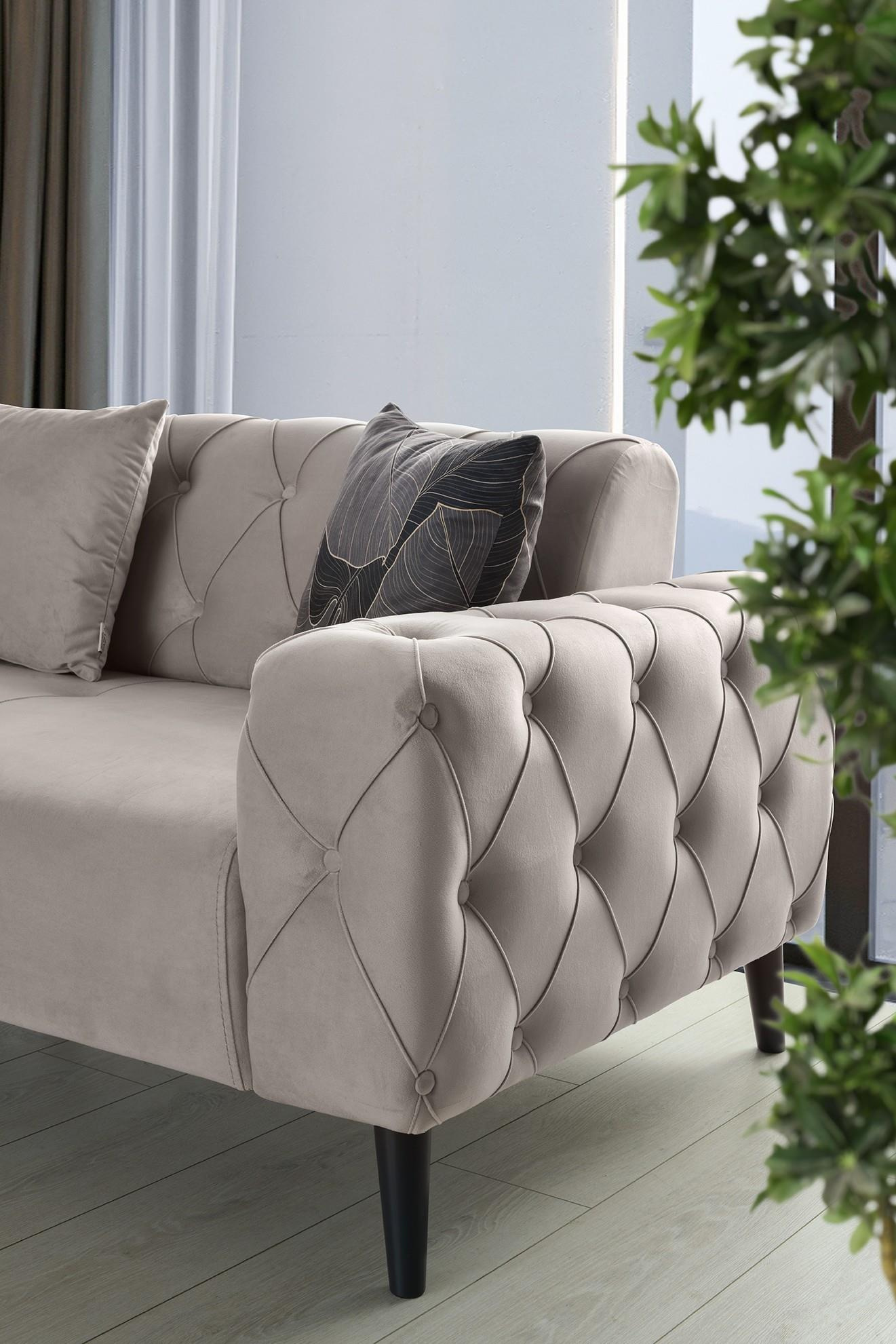 Vize Queen 3+3+1 Koltuk TakımıModern Koltuk Takımı