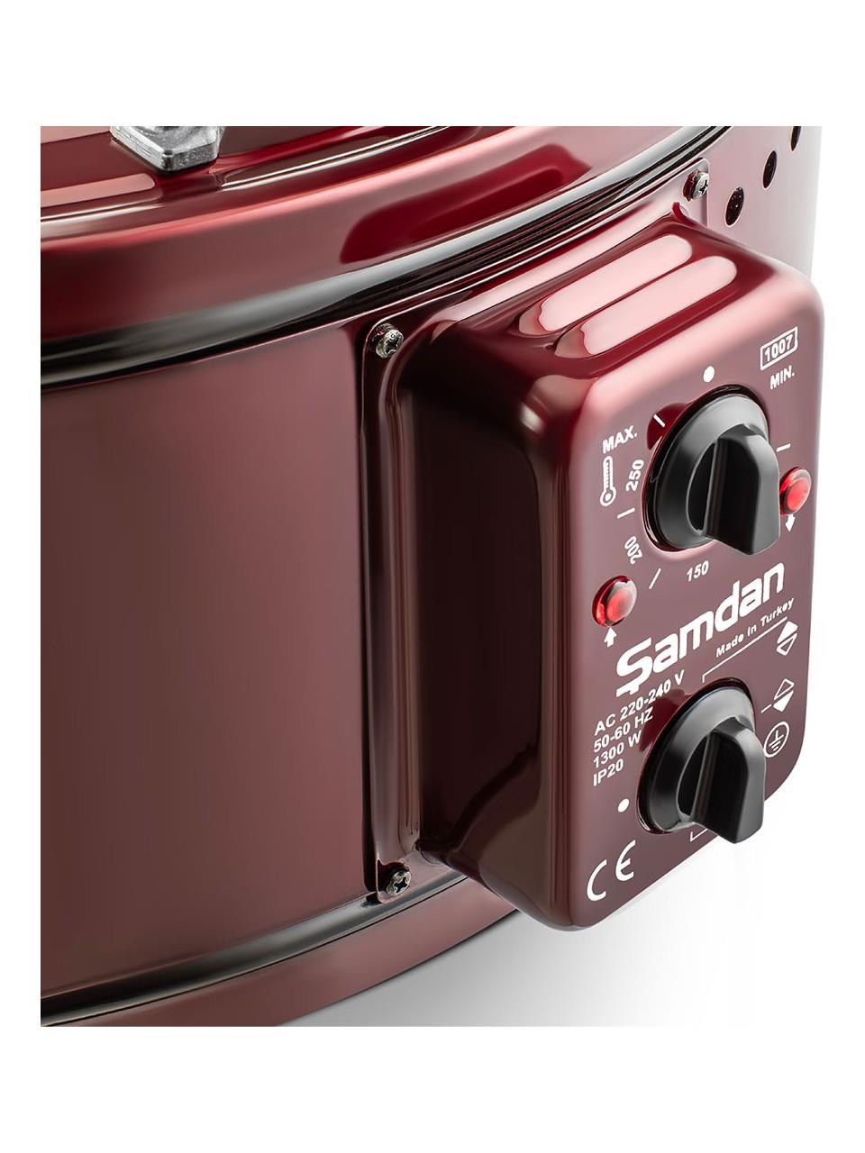 Şamdan 1007 Büyük Üstten Camlı Termostatlı Davul Fırın ŞMDO003Davul Fırın