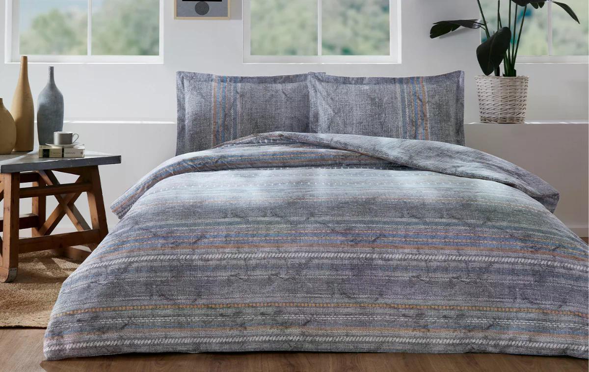 Özdilek Colorado Çift Kişilik Fitted Nevresim Takımı MavıNEVRESİM TAKIMI Ç.K