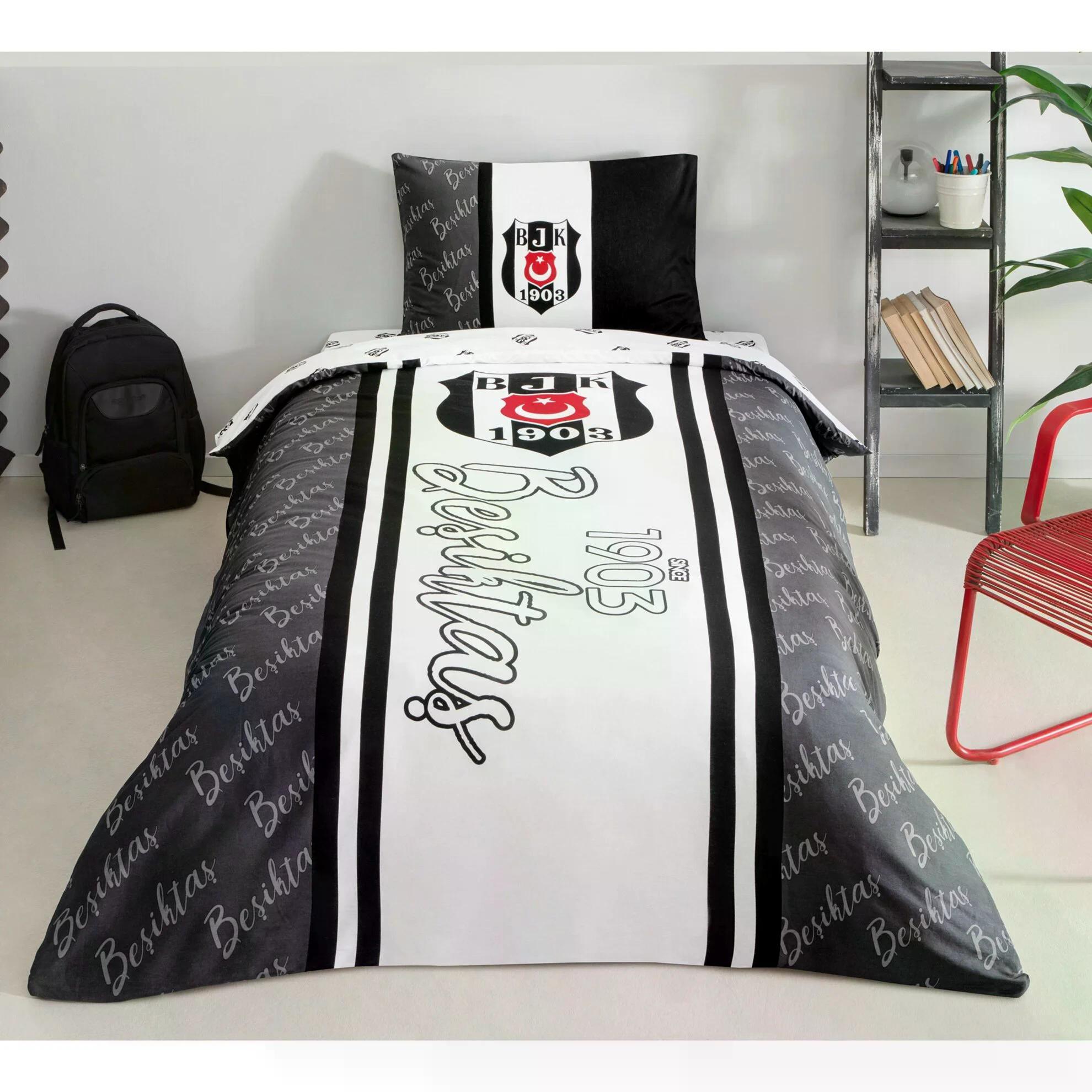 Taç 4812 Lisanslı Nevresim Takımı Beşiktaş 1903 GlowLİSANSLI NEVRESİM TKM