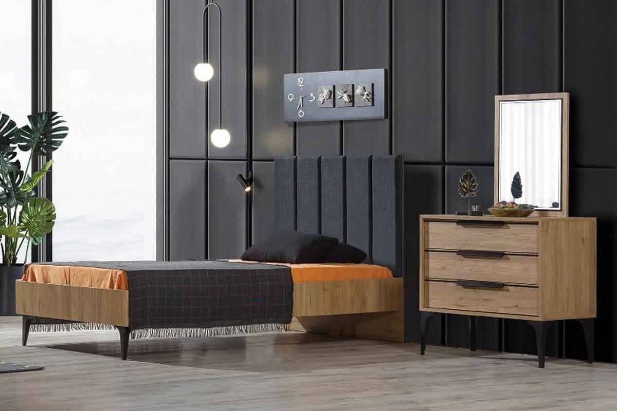 Seven Kolezyum 100*200 Karyola(Başlık Dahil)Karyola - Başlık