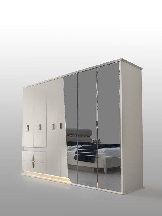 Vize Madrid 6 Kapılı DolapKapaklı Dolaplar