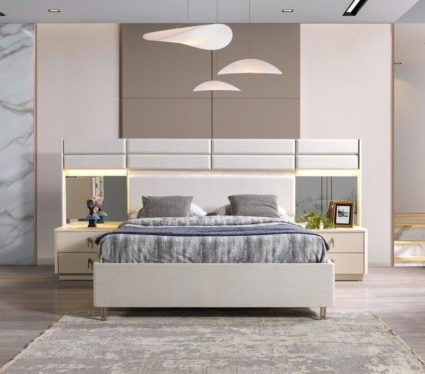 MODASEL PERA YATAK ODASI TAKIMI-BAZALIModern Yatak Odası Takımı