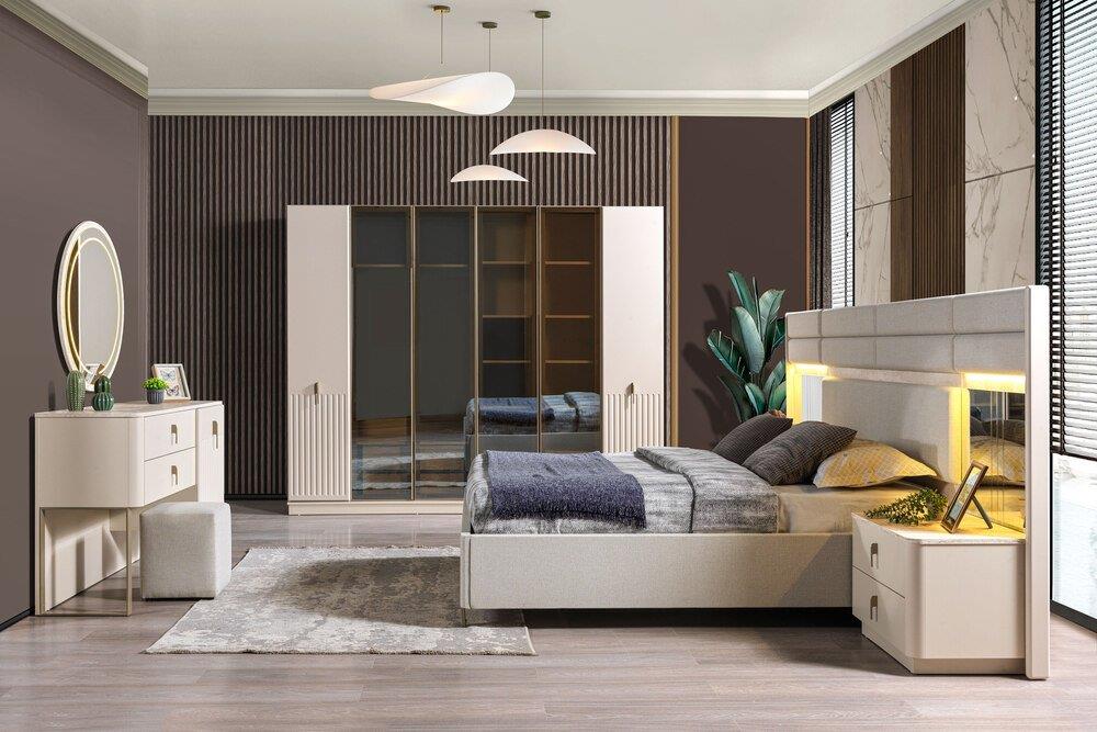 MODASEL PERA YATAK ODASI TAKIMI-BAZALIModern Yatak Odası Takımı