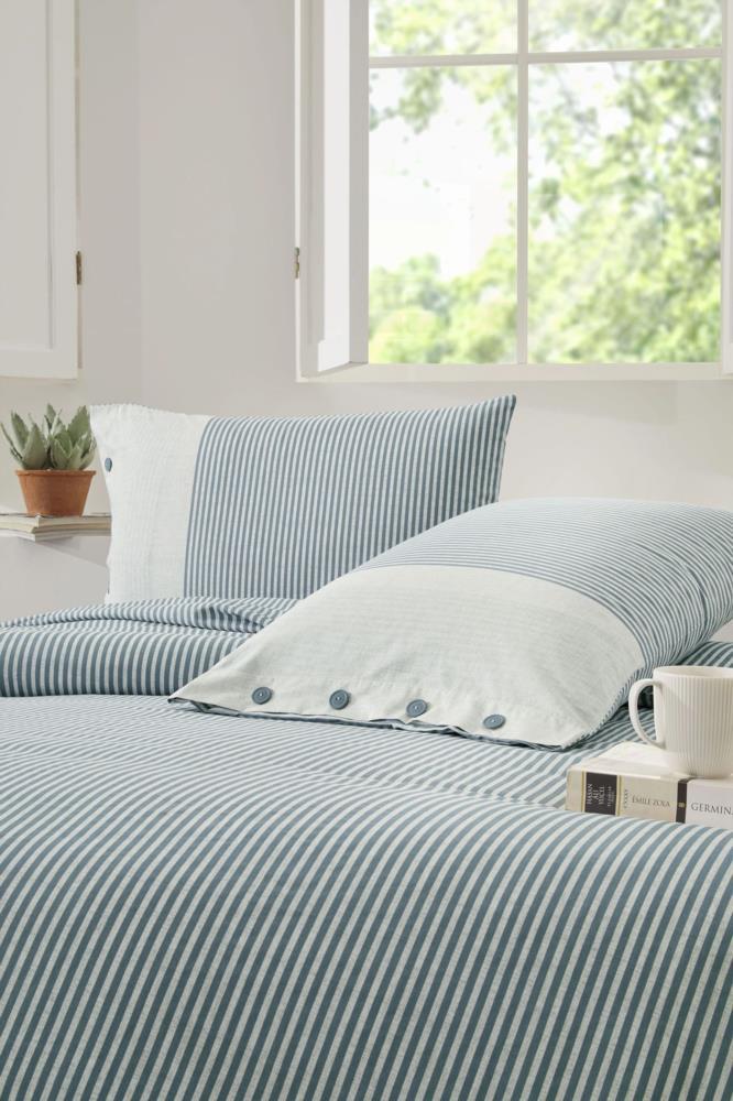 Özdilek Natural Lıne Tek Kişilik Nevresim Takımı MaviNEVRESİM TAKIMI T.K