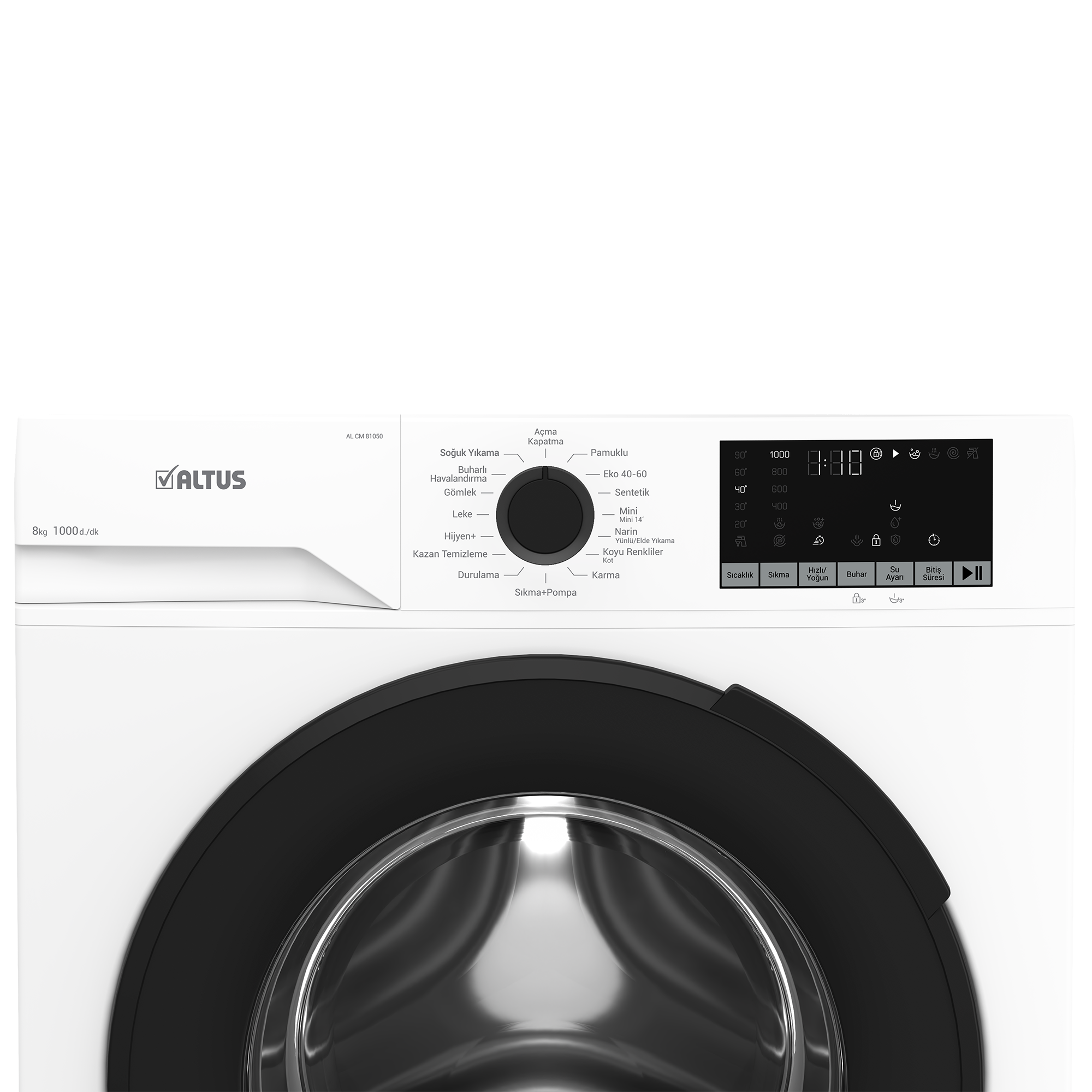 ALTUS AL CM 81050 8KG 100D ÇAMAŞIR MAKİNESİCAMASIR MAKINESI