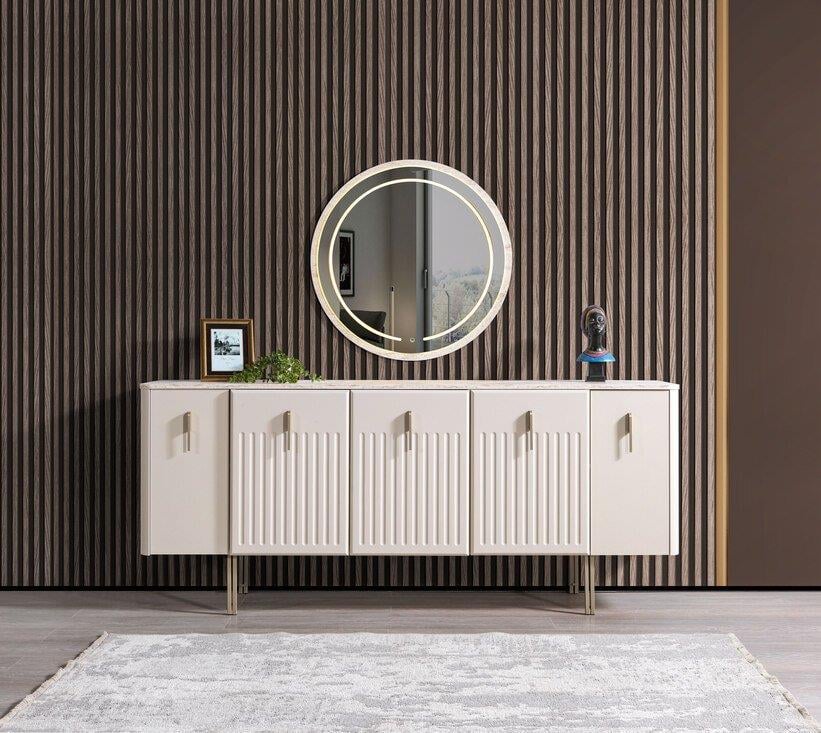 MODASEL PERA YEMEK ODASI TAKIMI-ÜNİTELİModern Yemek Odası Takımı