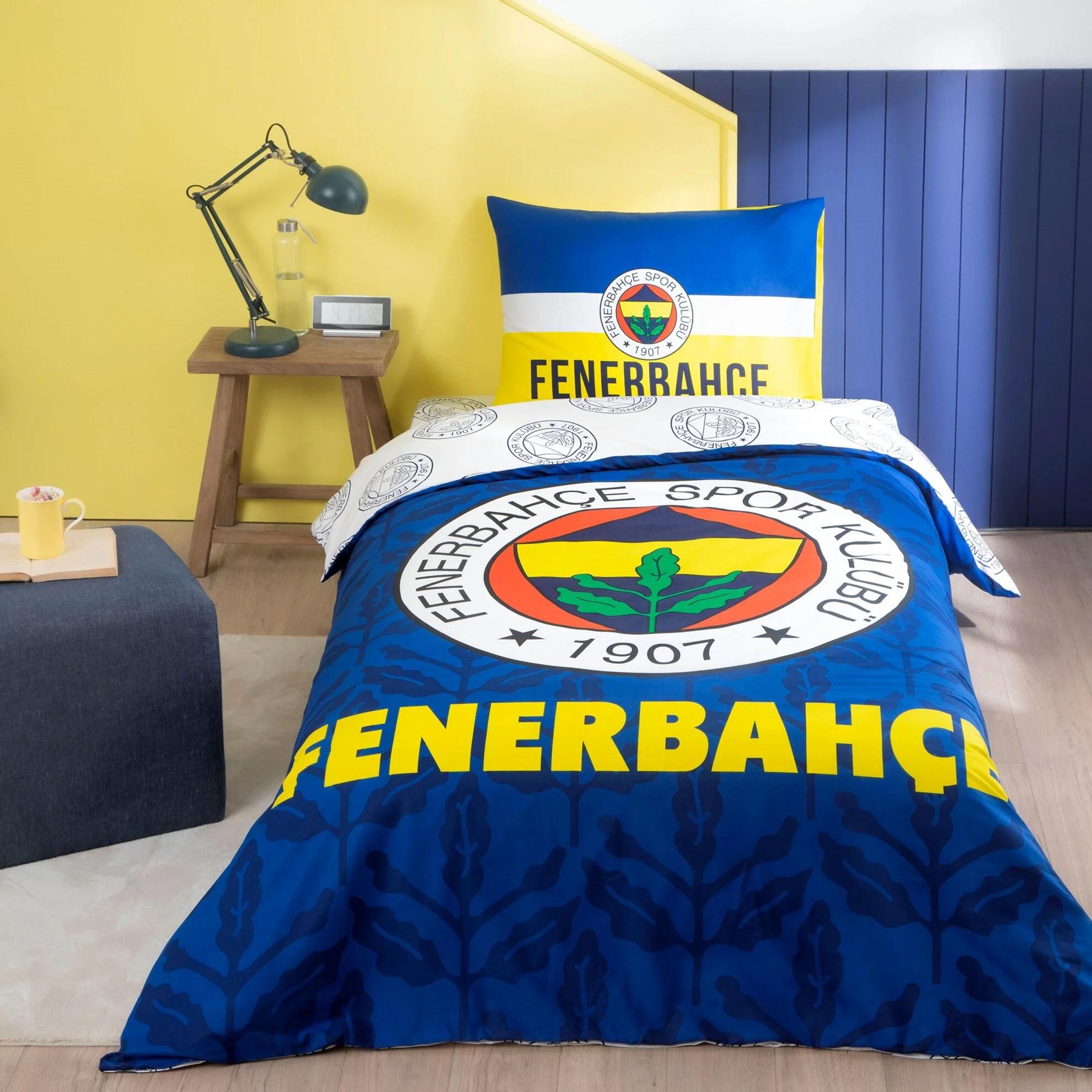 Taç 4808 Lisanslı Nevresim Takımı Fenerbahçe PalamutLİSANSLI NEVRESİM TKM