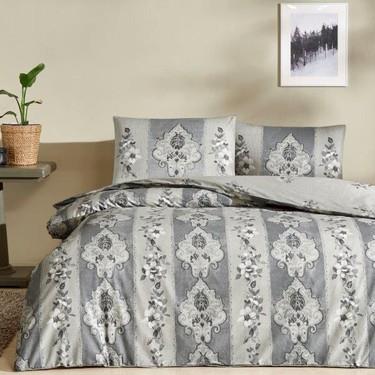 Taç 3464 Çift Kişilik Edwına Nevresim Takımı GriNEVRESİM TAKIMI Ç.K