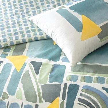 Taç 3518 Çift Kişilik Nevresim Takımı Holden MaviNEVRESİM TAKIMI Ç.K