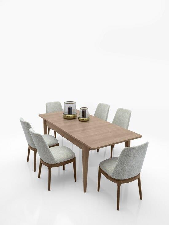 Vize Galata(Golf) Yemek Odası Takımı-(6 Ad.Sand+Ünite Dahil)Modern Yemek Odası Takımı