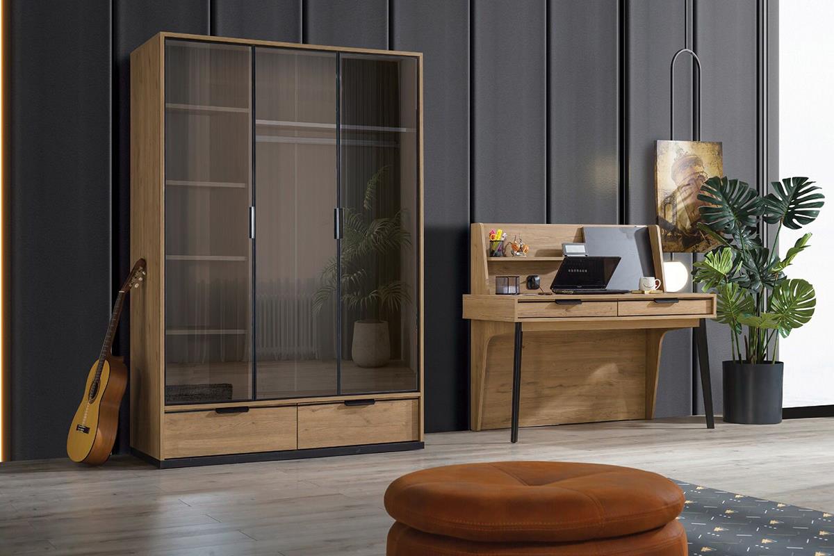 Seven Kolezyum 3 Kapak Reflekte DolapDolap