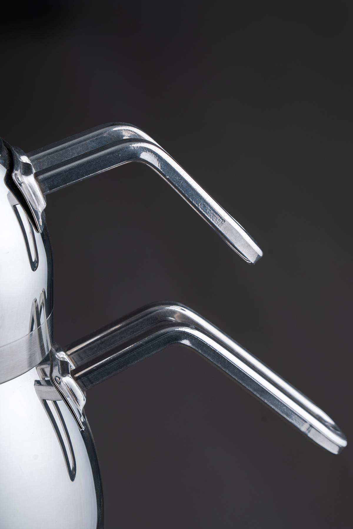 ACAR ALEXİ AİLE BOY ÇAYDANLIK TKM.(METAL KULP)-XRD-21-0457/6CAYDANLIK TAKIMI