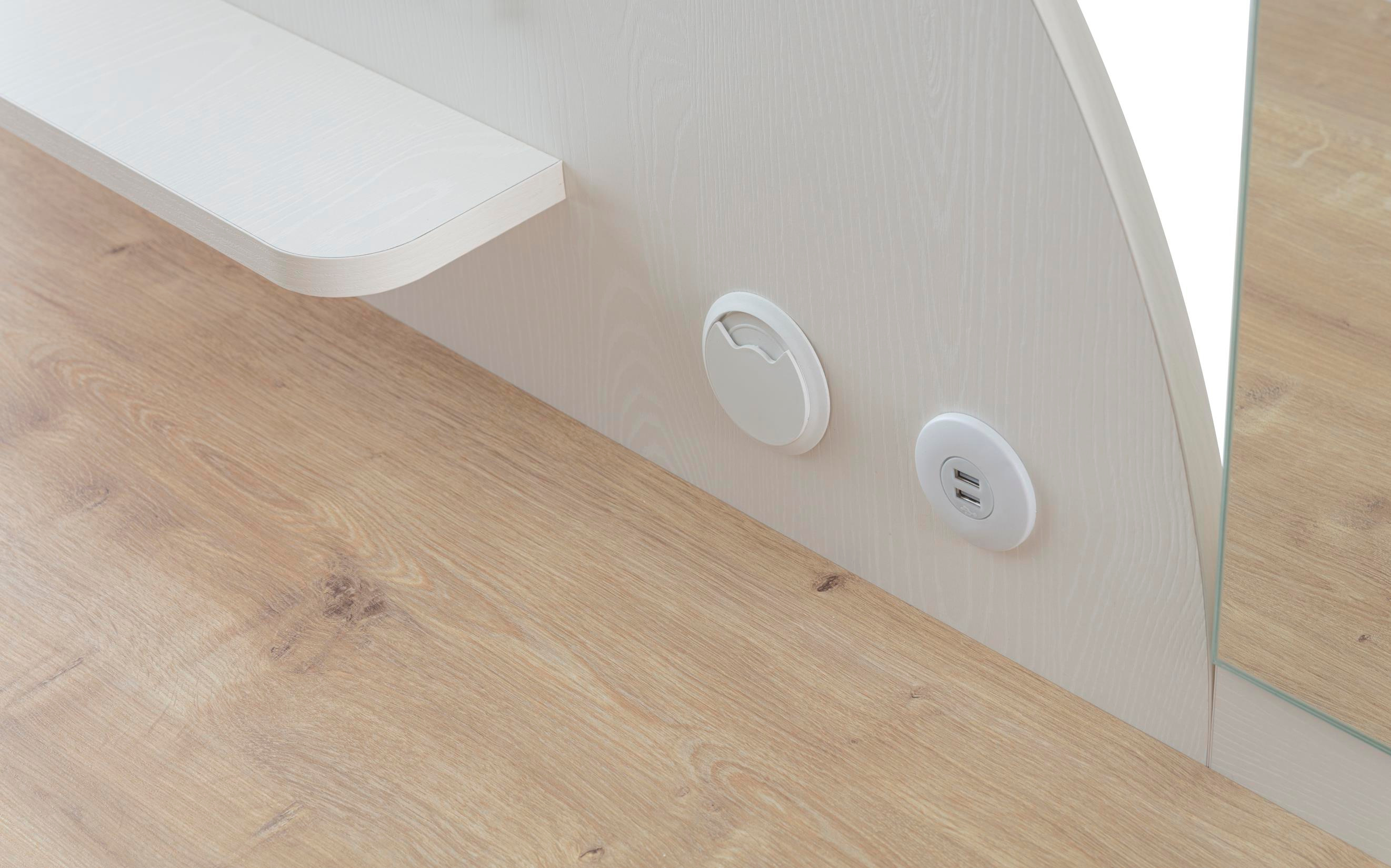 Seven Halikarnas Küçük Çalışma Masası(Üst Aynalı Modül Dahil)Çalışma Masası