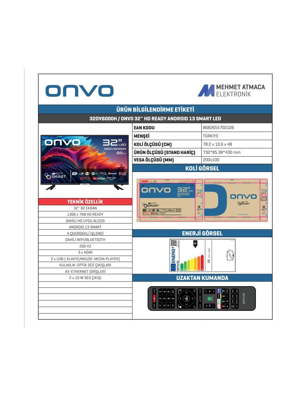 Onvo 32