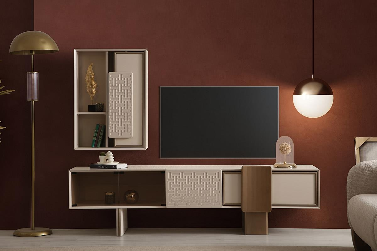 ROLL FLORYA YEMEK ODASI TAKIMI(ÜNİTE DAHİL)Modern Yemek Odası Takımı