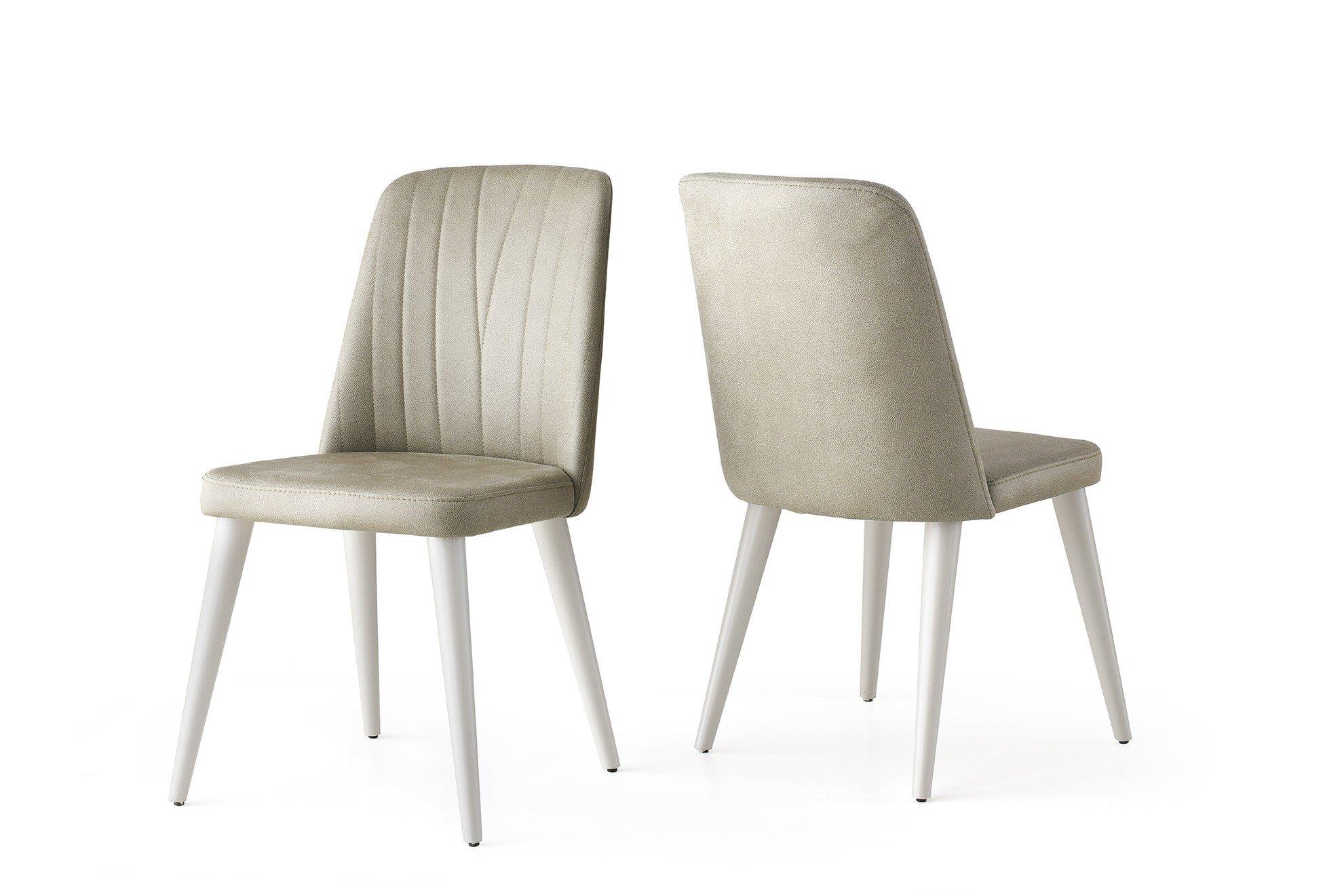 Vize Elit Yemek Odası Takımı-(6 Ad.Sand+Ünite Dahil)Modern Yemek Odası Takımı