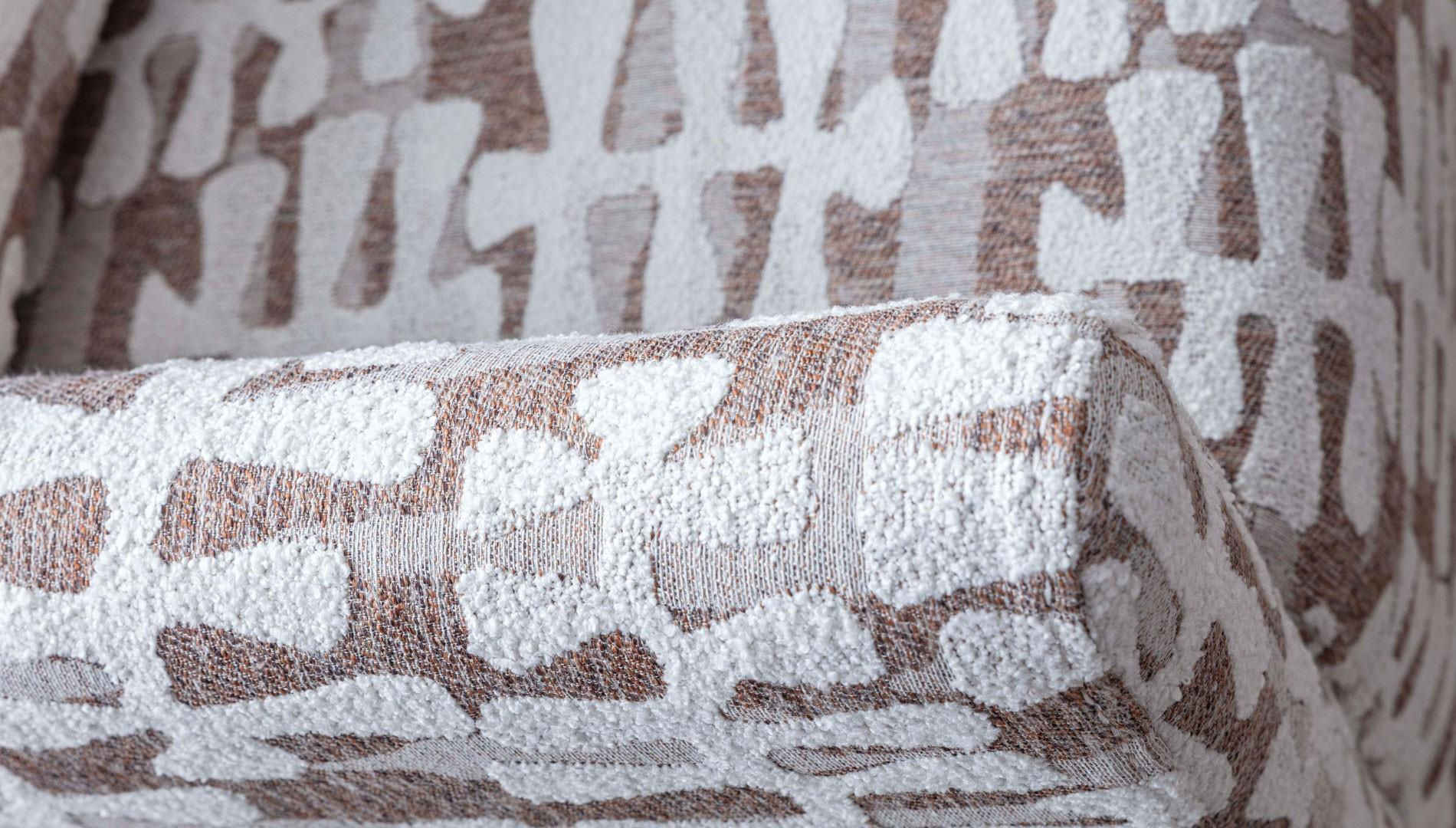 GALA MALAGA 3+3+1 KOLTUK TAKIMI-DESENLİ DÖNER TEKLİ KOLTUKLİModern Koltuk Takımı