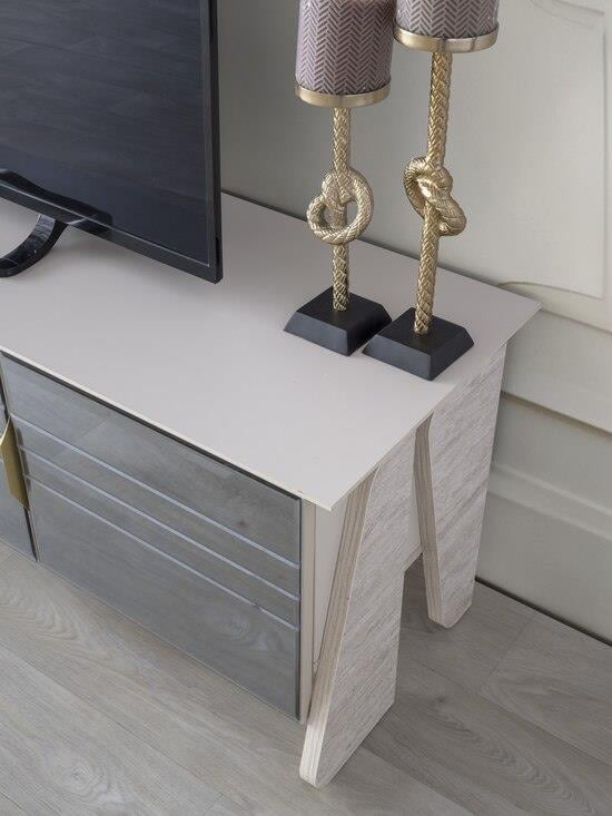 Vize Madrid Yemek Odası Takımı-(6 Ad.Sand+Ünite Dahil)Modern Yemek Odası Takımı