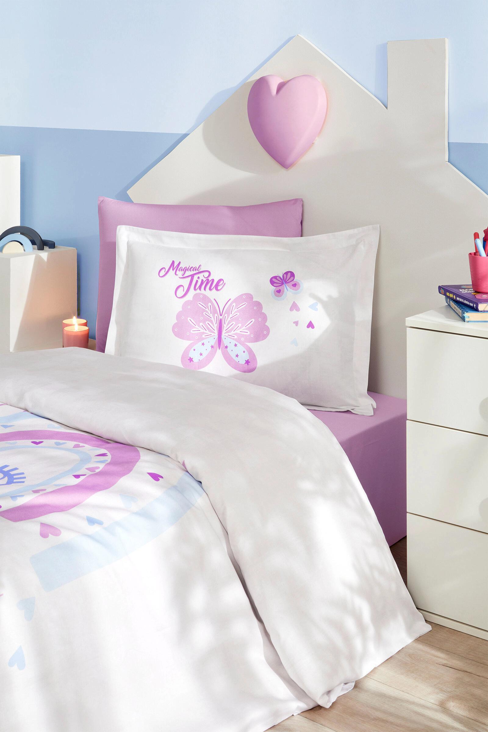 Özdilek Magıcal Tıme Tek Kişilik Fitted Nevresim Takımı LilaNEVRESİM TAKIMI T.K