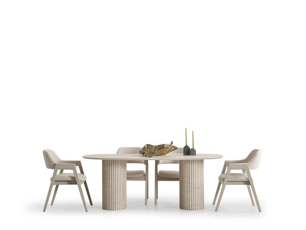 BİGE ARTEMIS YEMEK ODASI TAKIMI(ÜNİTE DAHİL)Modern Yemek Odası Takımı