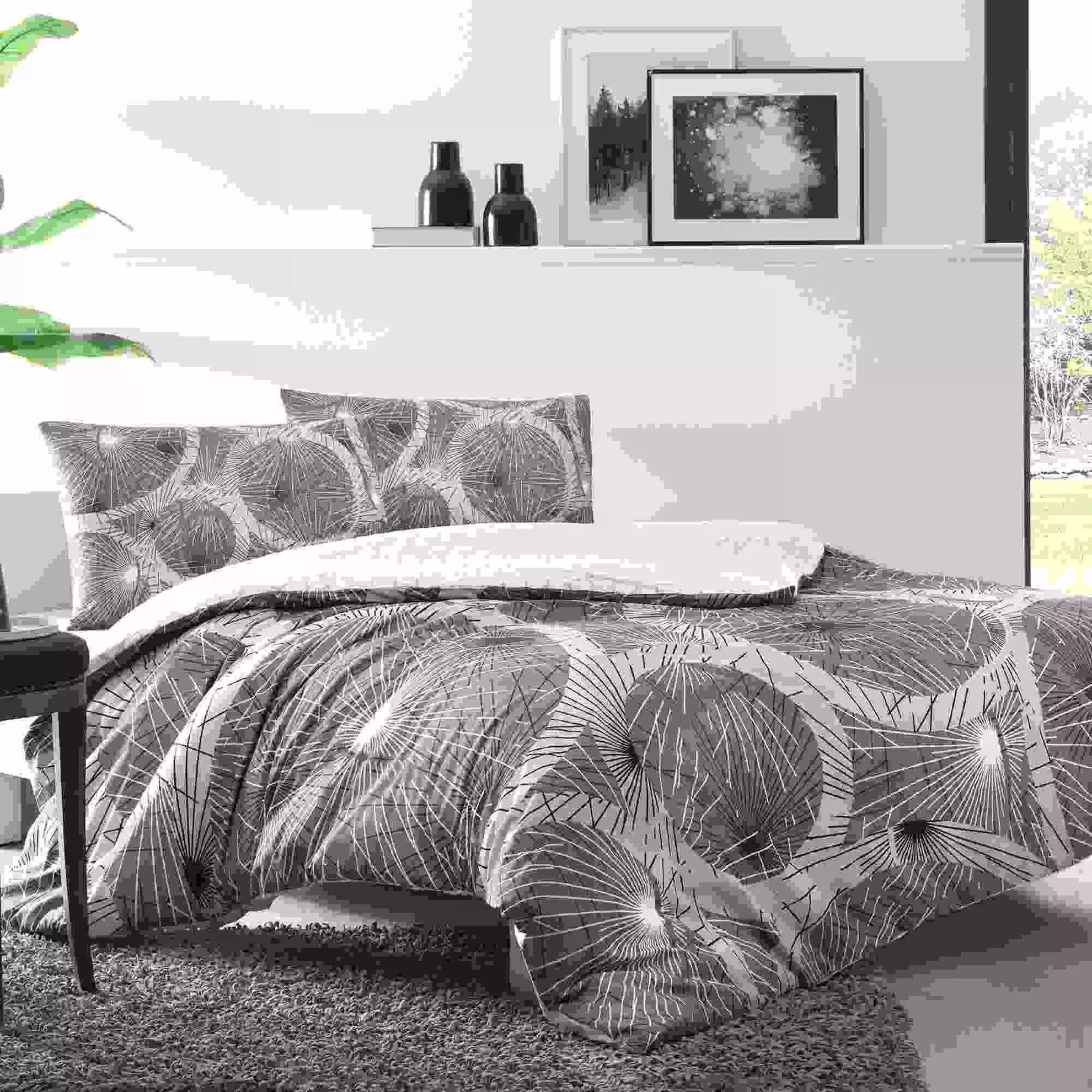 Taç 3464 Çift Kişilik Nevresim Takımı Sparkle GrıNEVRESİM TAKIMI Ç.K