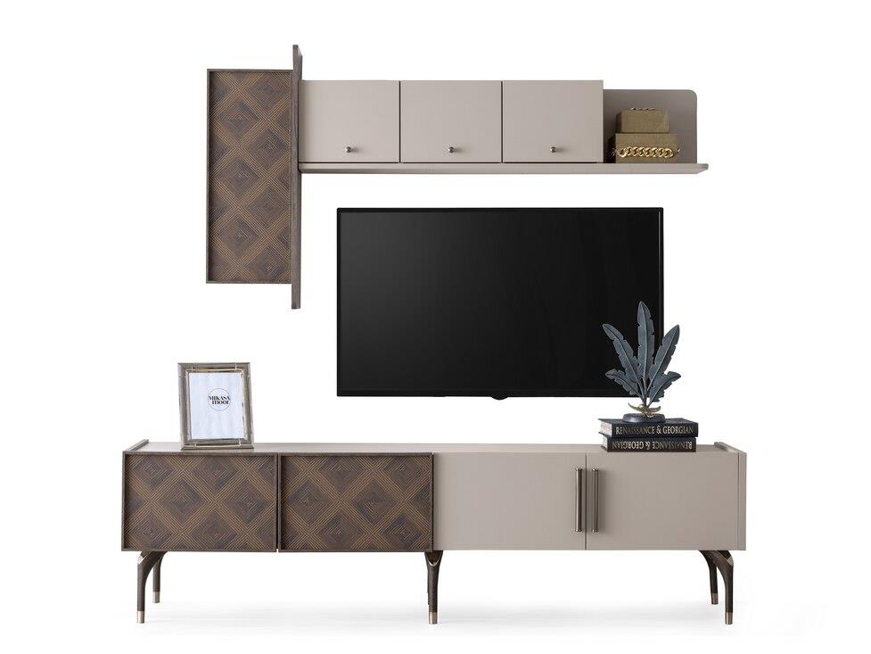 Vize Rower Yemek Odası Takımı-(6 Ad.Sand+Ünite Dahil)Modern Yemek Odası Takımı