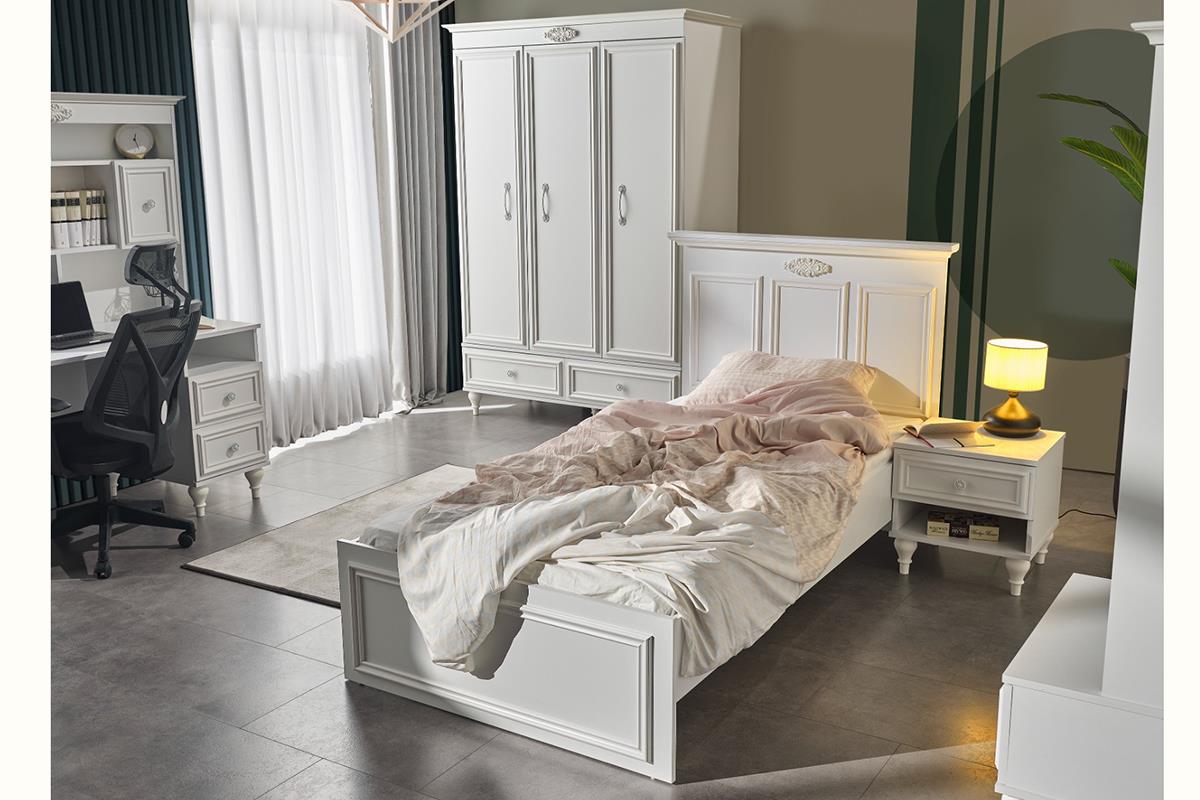 Seven İskenderiye 100*200 Karyola(Başlık Dahil)Karyola - Başlık