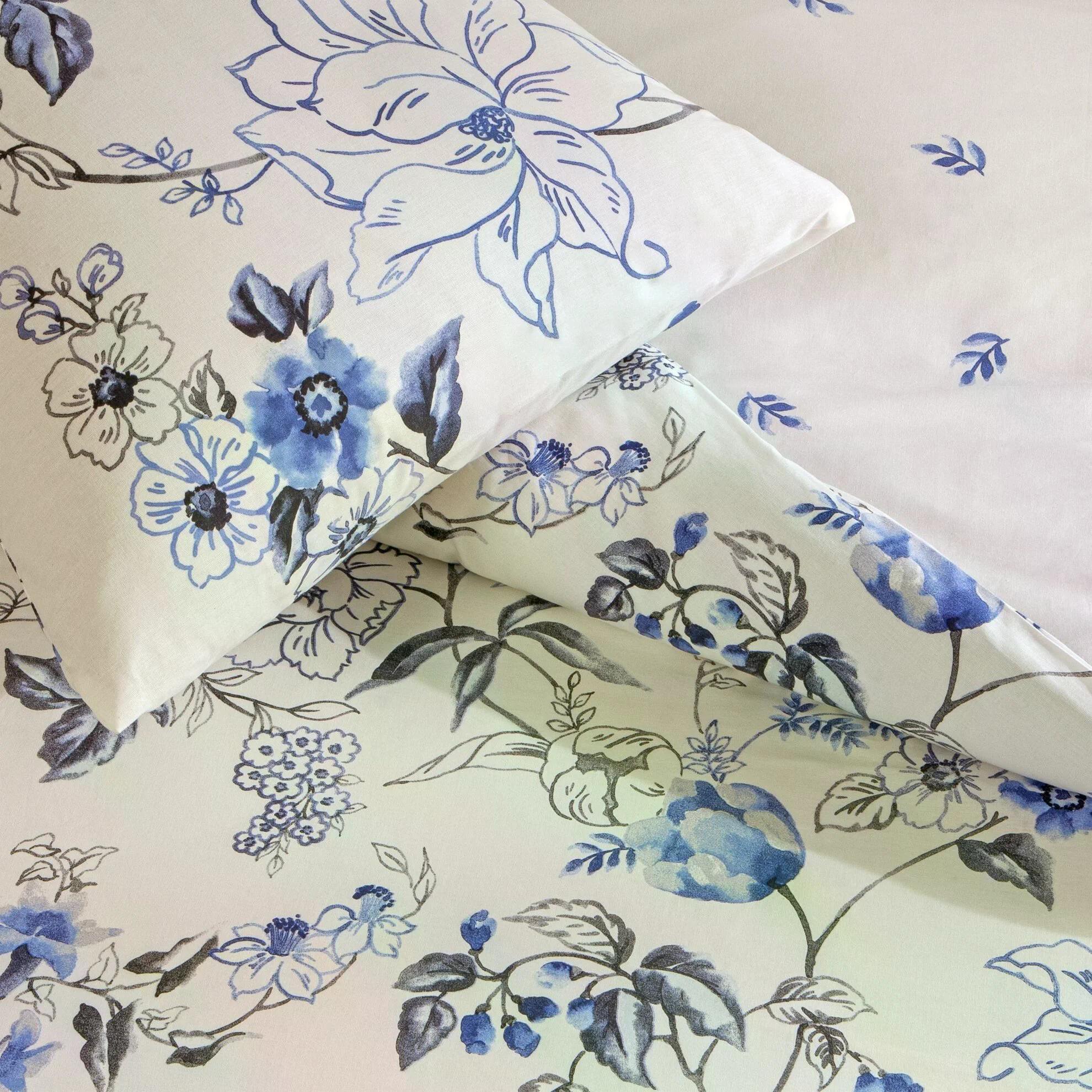 Taç 3464 Çift Kişilik Nevresim Takımı Luna MaviNEVRESİM TAKIMI Ç.K