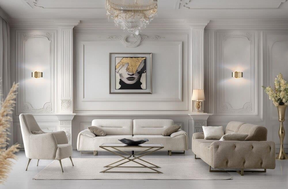 Vize Madrid 3+3+1 Koltuk TakımıModern Koltuk Takımı